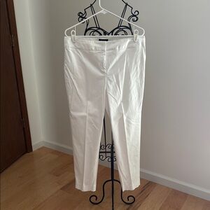 Anne Klein White Dress Pants Straight Leg